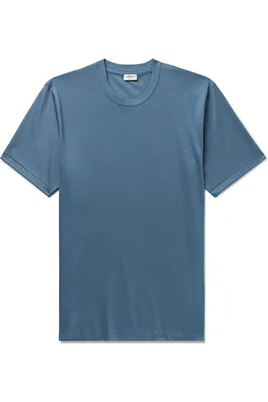 Pure Comfort Cotton Stretch V Neck T-Shirt by Zimmerli