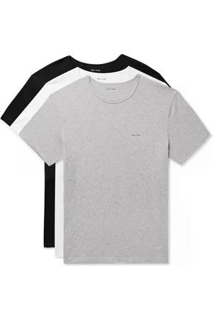 Paul Smith Three-Pack Slim-Fit Logo-Print Organic Cotton-Jersey T-Shirts