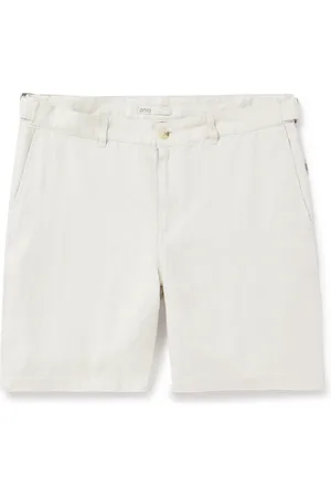 ONIA Straight-Leg Linen Shorts