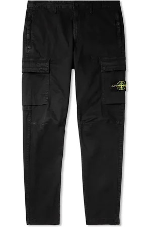 Stone Island Tapered Stretch-Cotton Cargo Trousers