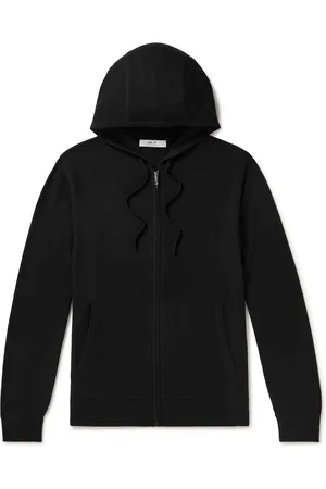 Mr P. Wool and Cashmere-Blend Zip-Up Hoodie