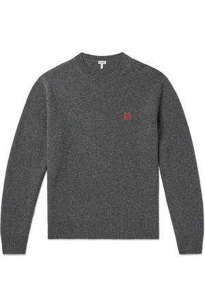 Loewe Anagram Logo-Embroidered Wool Sweater