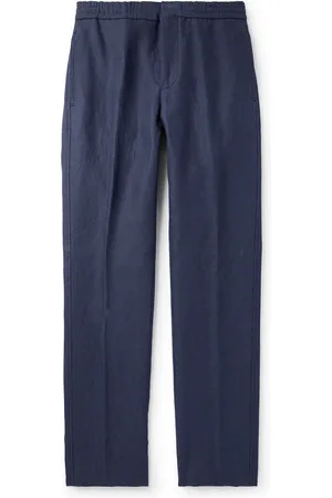 Loro Piana Tapered Linen Trousers