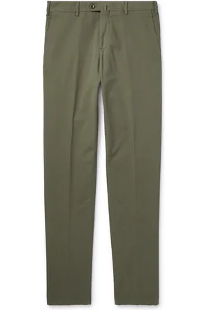 Loro Piana Slim-Fit Stretch-Cotton Trousers