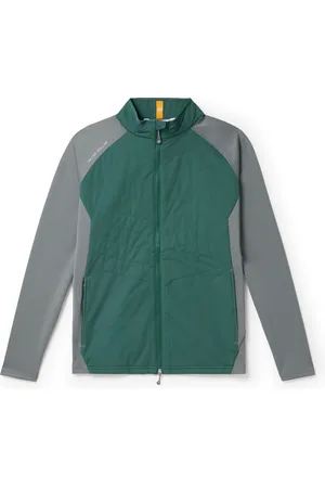 Peter Millar Merge Elite Hybrid Quilted Shell and Jersey Golf Jacket