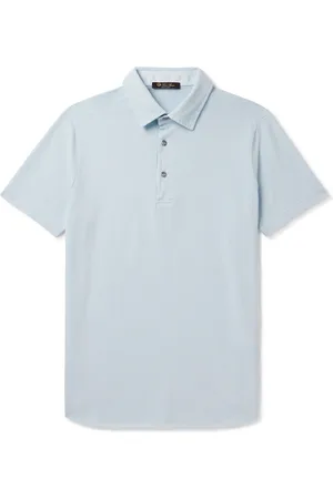 Loro Piana Cotton-Piqué Polo Shirt