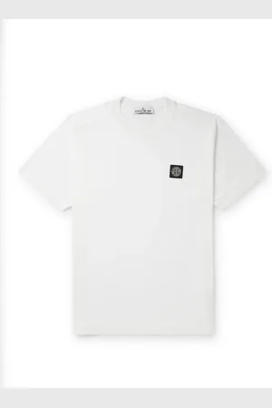 Stone Island Logo-Appliquéd Cotton-Jersey T-Shirt