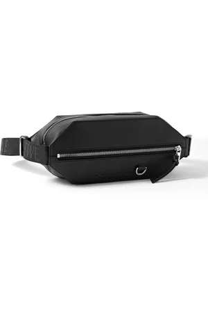 Loewe Logo-Debossed Leather Belt Bag