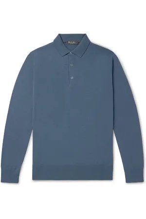 Loro Piana Slim-Fit Wish Virgin Wool Polo Shirt