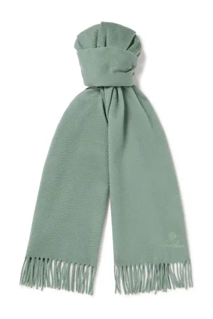 Loro Piana Fringed Cashmere Scarf