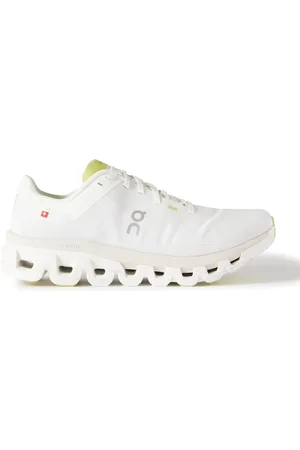 On Running Cloudflyer 4 Rubber-Trimmed Stretch-Knit Running Sneakers