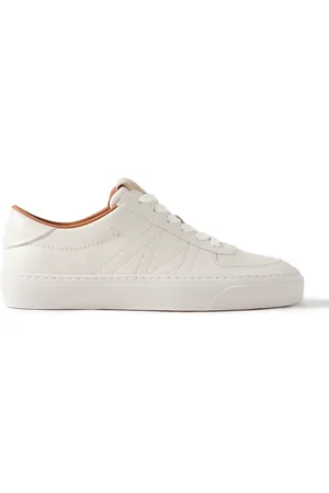 Moncler Monaco Leather Sneakers