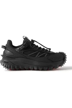 Moncler Trailgrip GTX Leather-Trimmed Ripstop and Canvas Sneakers