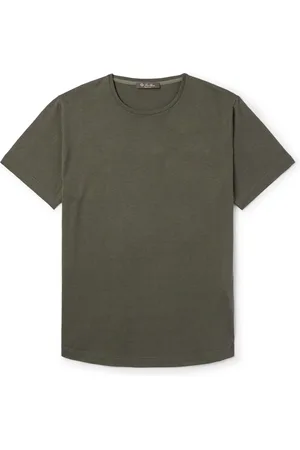 Loro Piana Soft Slim-Fit Silk and Cotton-Blend T-Shirt