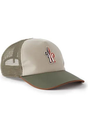Moncler Logo-Appliquéd Shell and Mesh Baseball Cap