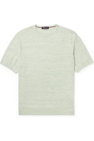 Loro Piana Linen and Silk-Blend T-Shirt
