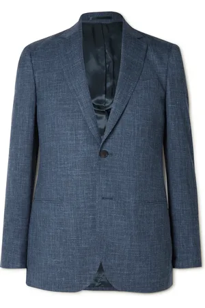 Mr P. Virgin Wool, Silk and Linen-Blend Suit Jacket