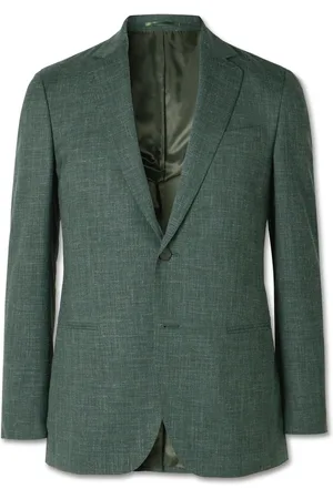 Mr P. Virgin Wool, Silk and Linen-Blend Suit Jacket