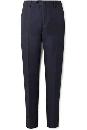 Loro Piana Straight-Leg Linen-Twill Trousers