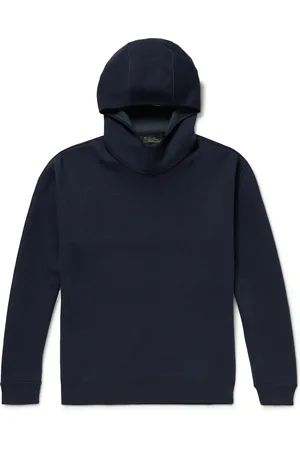 Loro Piana Cotton-Blend Jersey Hoodie