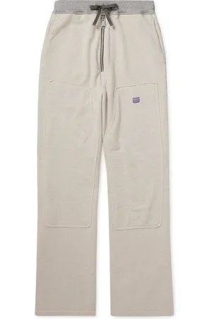 KAPITAL Flared Cotton-Jersey Sweatpants