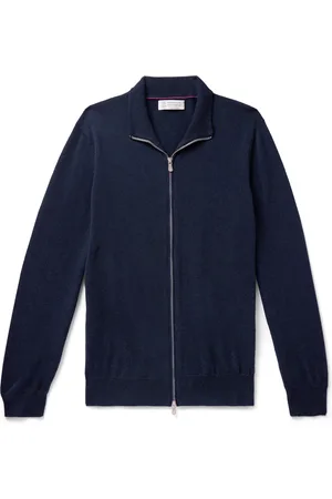 Brunello Cucinelli Cashmere Zip-Up Sweater