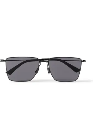 Bottega Veneta D-Frame Metal Sunglasses