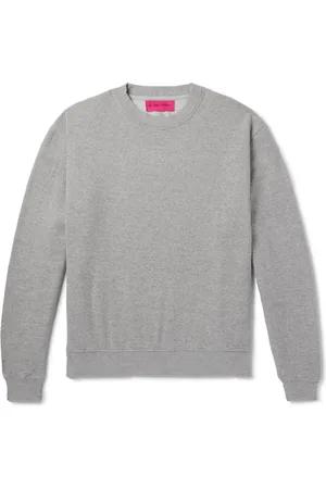 THE ELDER STATESMAN Daily Crew Cotton and Cashmere-Blend Jersey Sweatshirt