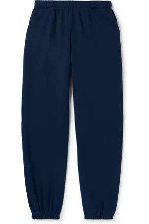 THE ELDER STATESMAN Straight-Leg Cotton and Cashmere-Blend Jersey Sweatpants