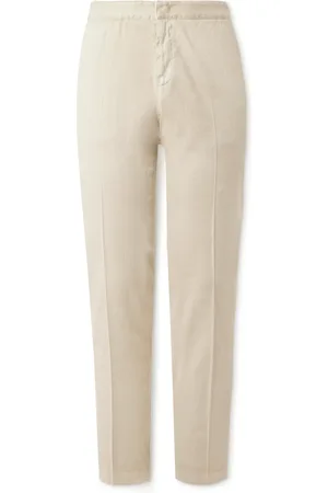 Loro Piana Straight-Leg Linen-Blend Trousers