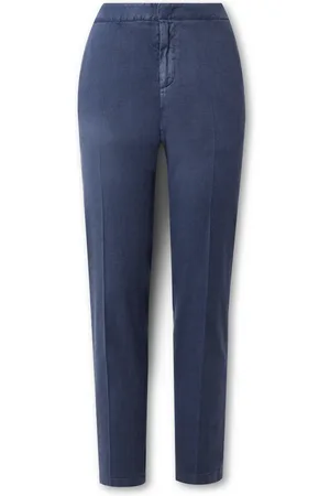 Loro Piana Straight-Leg Linen-Blend Trousers