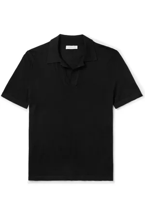 GABRIELA HEARST Stendhal Cashmere Polo Shirt