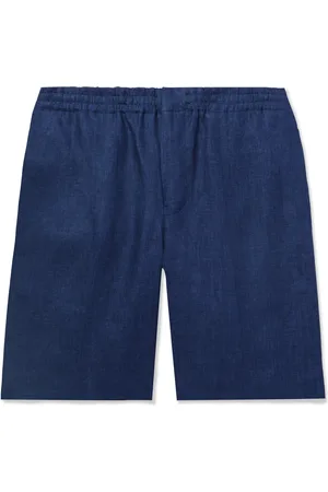 Ermenegildo Zegna Straight-Leg Oasi Linen Shorts