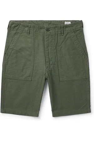 ORSLOW Slim-Fit Straight-Leg Cotton Cargo Shorts