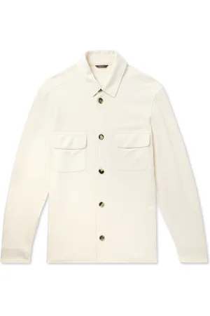 Loro Piana Silk, Cotton and Linen-Blend Overshirt