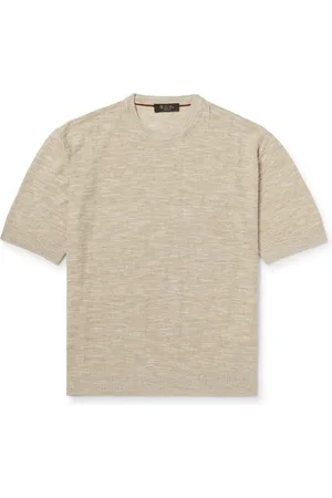 Loro Piana Tori Linen and Silk-Blend T-Shirt
