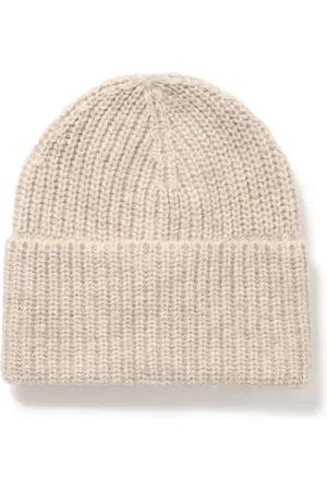 Brunello Cucinelli Brushed Ribbed-Knit Beanie