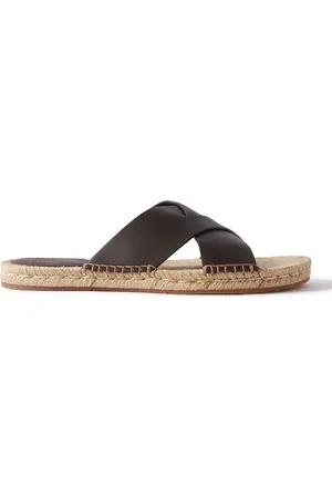 Ermenegildo Zegna Panarea Leather Sandals