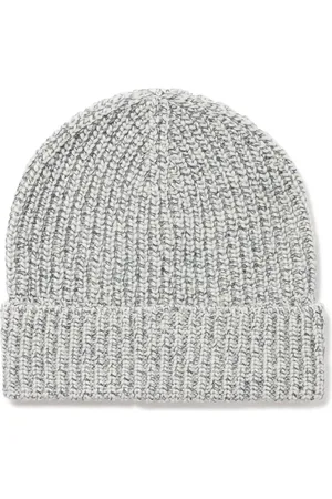 Brunello Cucinelli Brushed Ribbed-Knit Beanie