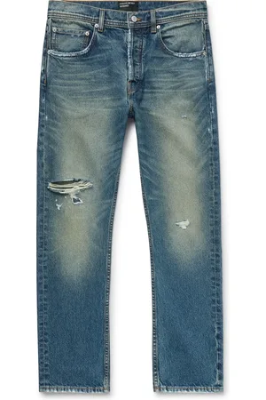 ENFANTS RICHES DEPRIMES Straight-Leg Distressed Jeans