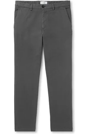 Mr P. Samuel Straight-Leg Cotton-Blend Twill Chinos