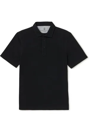 Brunello Cucinelli Cotton-Piqué Polo Shirt
