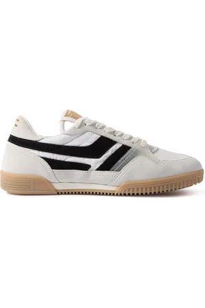 Tom Ford Jackson Rubber and Canvas-Trimmed Suede Sneakers