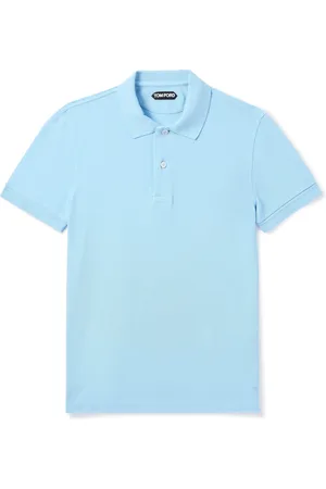 Tom Ford Slim-Fit Garment-Dyed Cotton-Piqué Polo Shirt