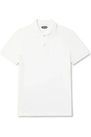 Tom Ford Slim-Fit Garment-Dyed Cotton-Piqué Polo Shirt