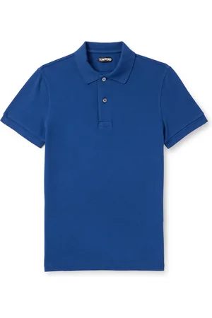 Tom Ford Slim-Fit Garment-Dyed Cotton-Piqué Polo Shirt