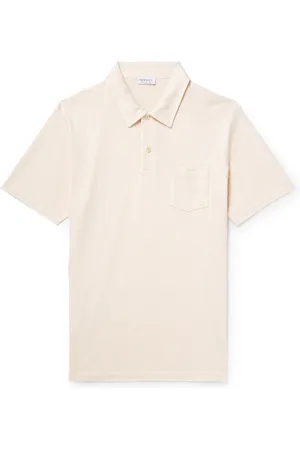Sunspel Riviera Slim-Fit Cotton-Mesh Polo Shirt