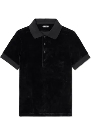 Tom Ford Velour Polo Shirt