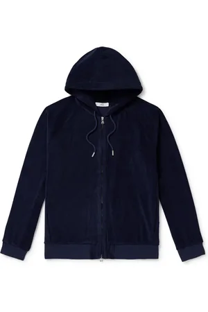 Mr P. Organic Cotton-Terry Zip-Up Hoodie