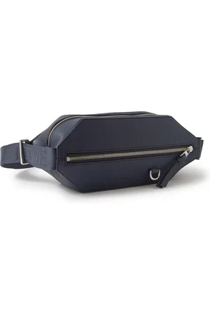 Loewe Logo-Debossed Leather Belt Bag